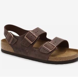 LIKE NEW Birkenstock milano brown sandal size 42